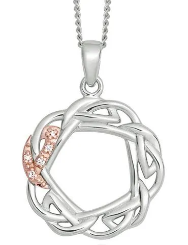 Clogau Eternal Love Sterling Silver Necklace