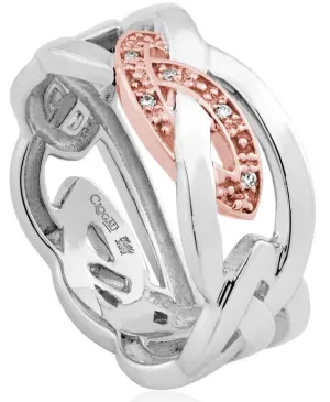 Clogau Eternal Love Sterling Silver Ring N
