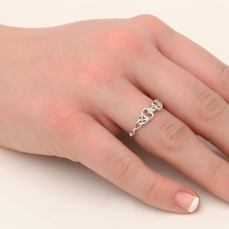 Clogau Lovespoons Sterling Silver Ring
