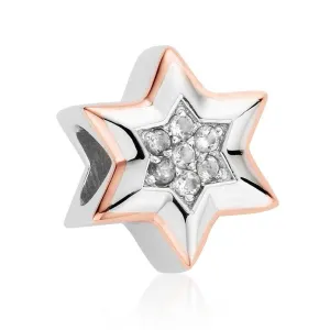 Clogau Milestones Sterling Silver White Topaz Star Charm