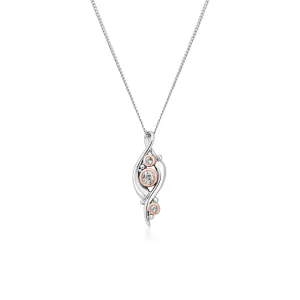 Clogau Pistyll Rhaeadr Sterling Silver Topaz Pendant D