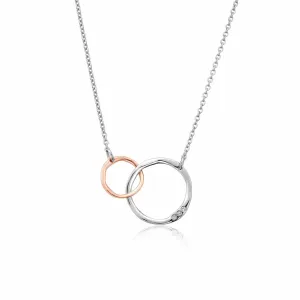Clogau Ripples Sterling Silver Choker Necklace D