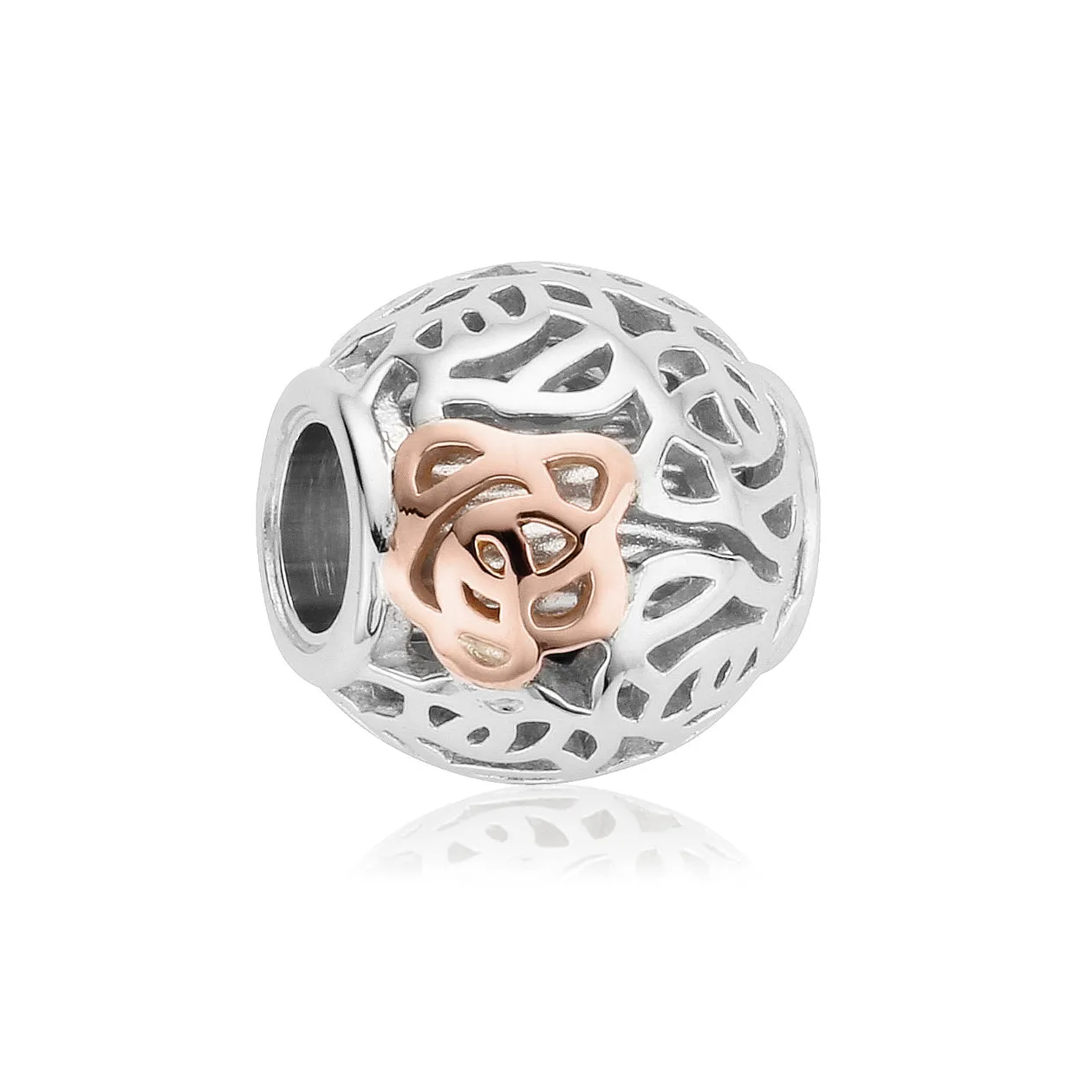 Clogau Royal Roses Sterling Silver Charm