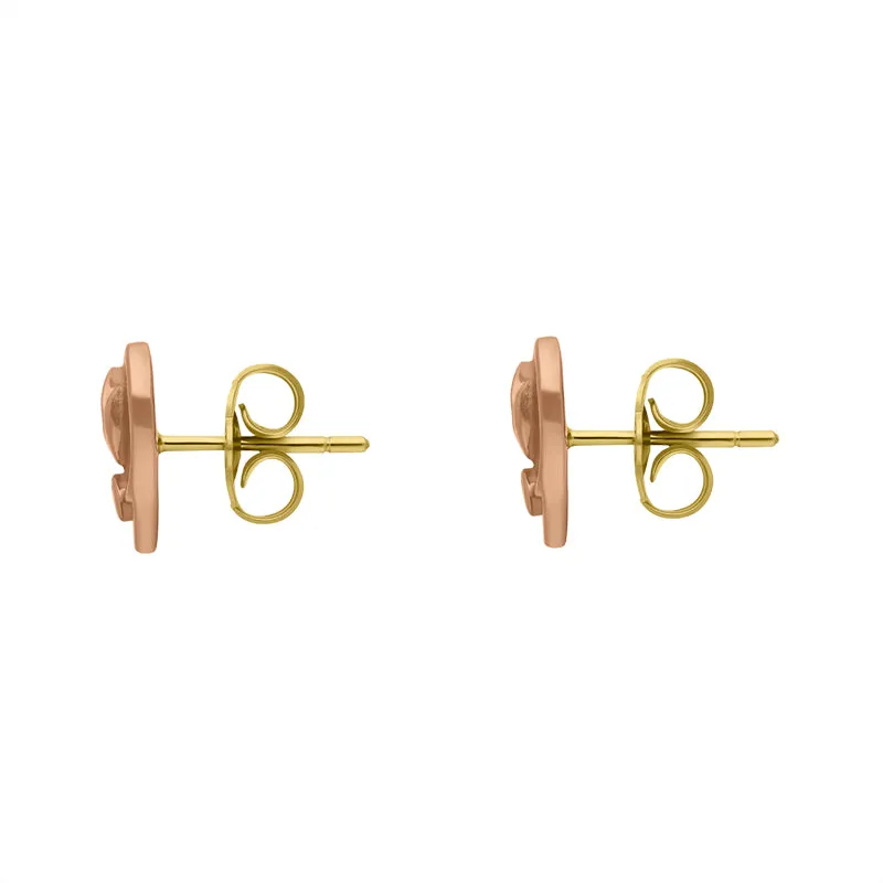 Clogau Tree of Life 9ct Rose Gold Diamond Earrings D