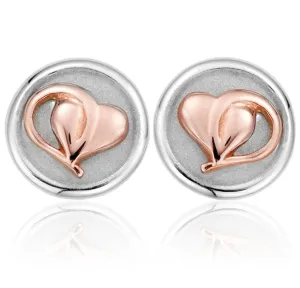 Clogau Tree Of Life Silver Stud Earrings D