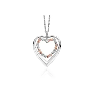 Clogau Tree of Life Sterling Silver Eternity Heart Necklace