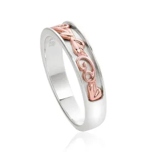 Clogau Tree of Life Sterling Silver Narrow Ring