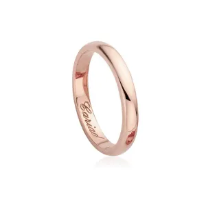 Clogau Windsor 18ct Rose Gold 3mm Wedding Ring D