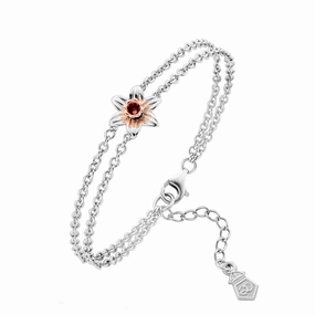 Clogau Daffodil Sterling Silver Bracelet