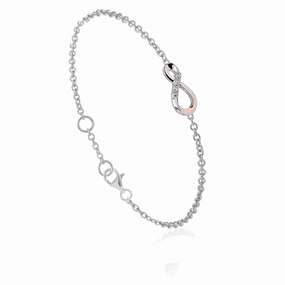 Clogau Eternity Sterling Silver Diamond Bracelet
