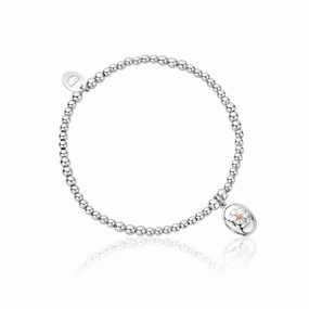 Clogau Forget Me Not Affinity Sterling Silver Bracelet