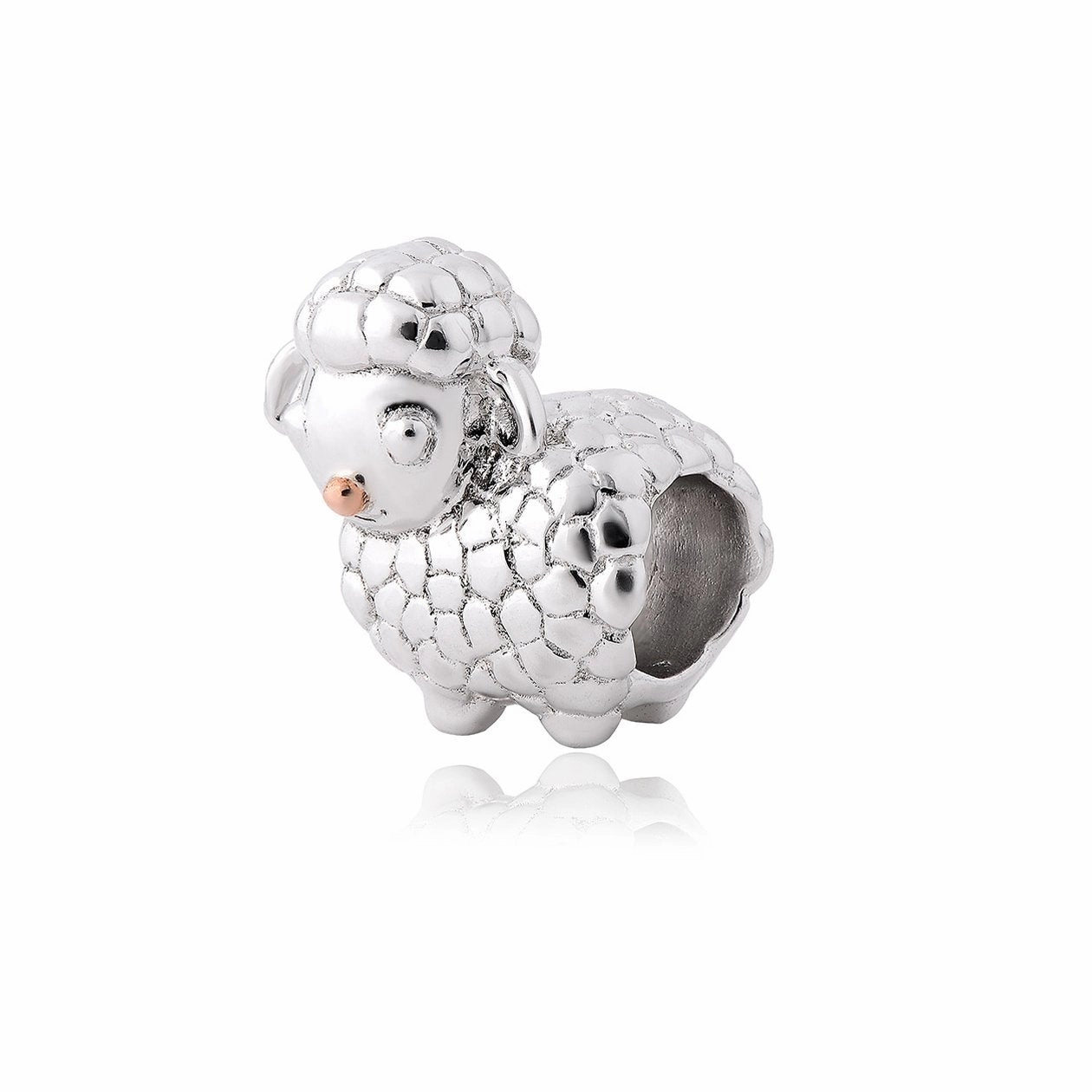 Clogau Milestones Sterling Silver Lamb Bead Charm