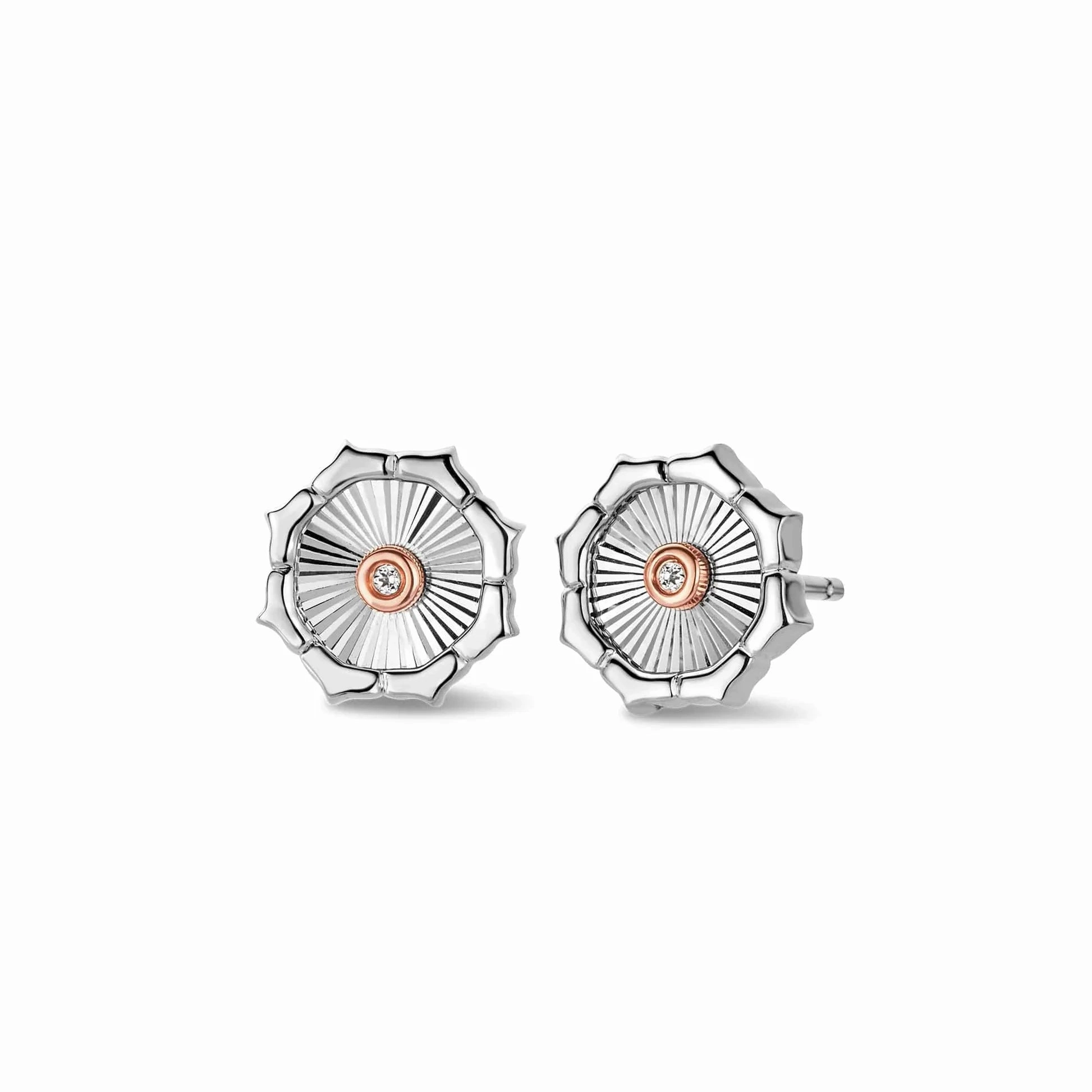 Clogau Nos Da Silver Stud Earrings