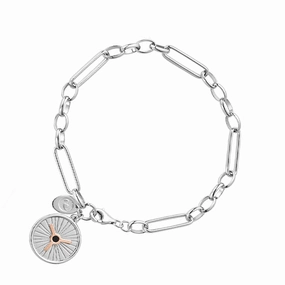 Clogau Yr Wyddfa Summit Figaro Sterling Silver Bracelet D