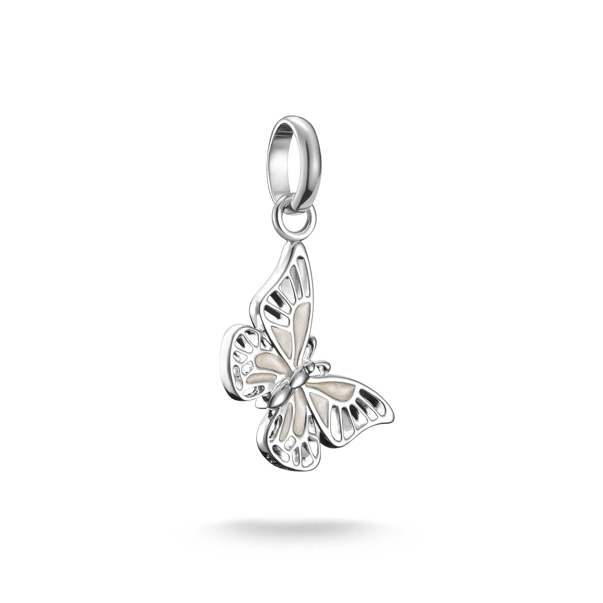 Connect Charm butterfly silver