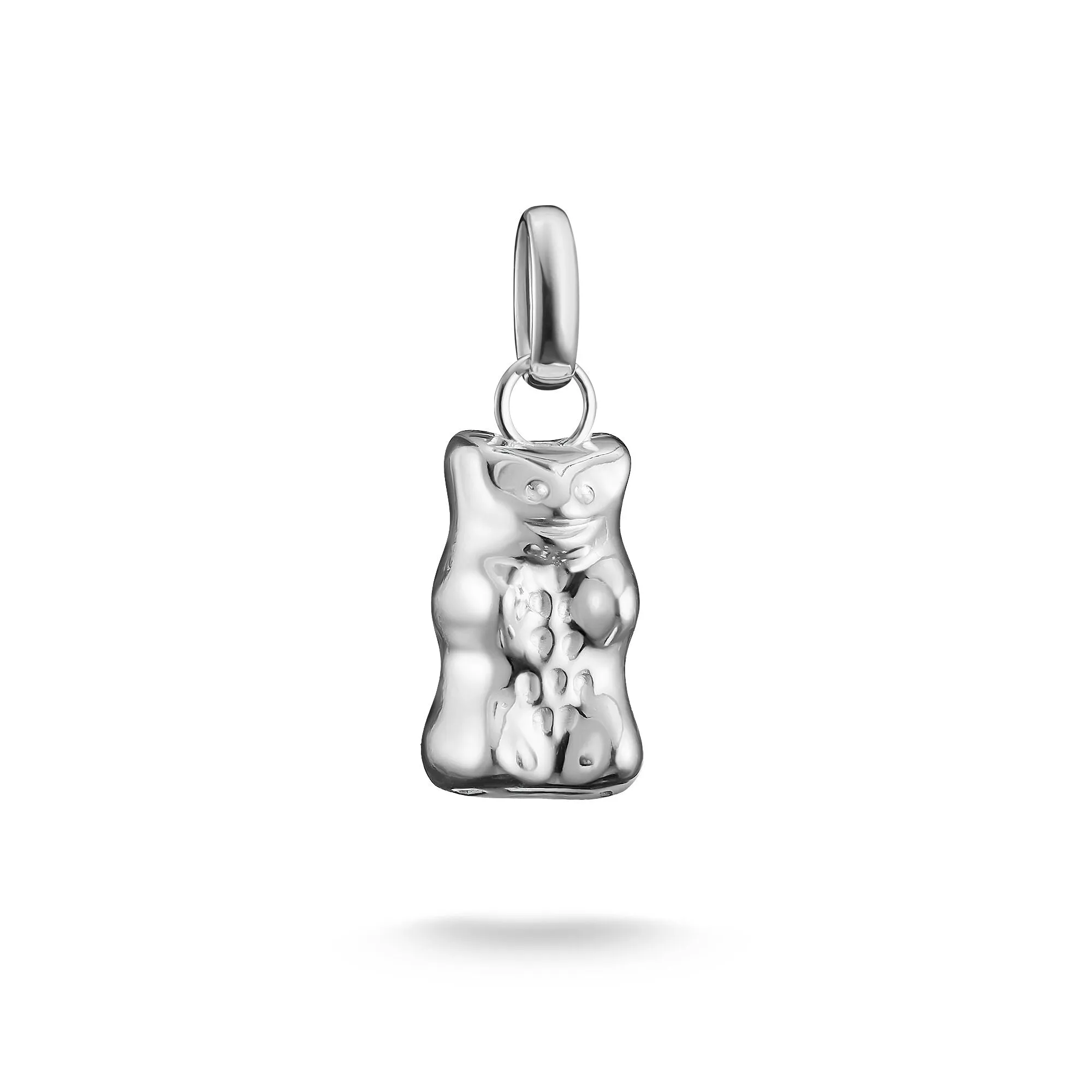 Connect Charm Goldbear Silver