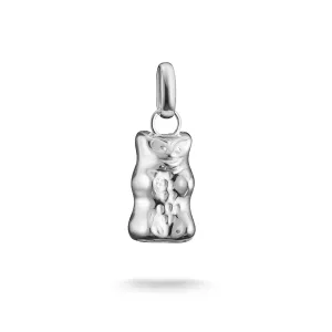 Connect Charm Goldbear Silver