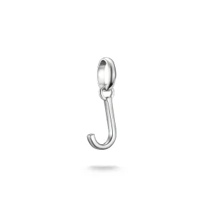 Connect Charm letter J Silver