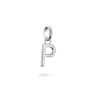 Connect Charm letter P Silver