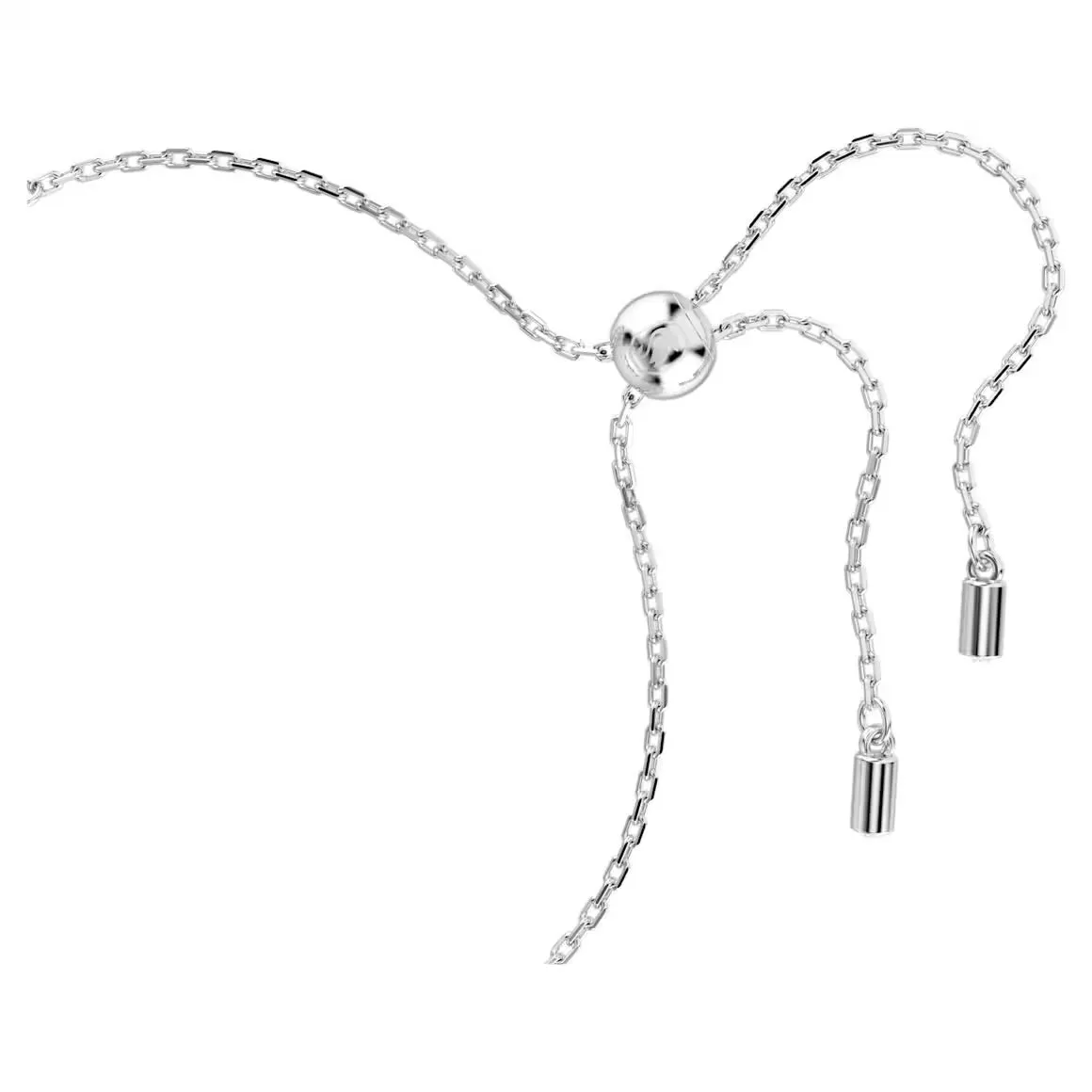 Constella Pearl & Round Cuts Silver Bangle