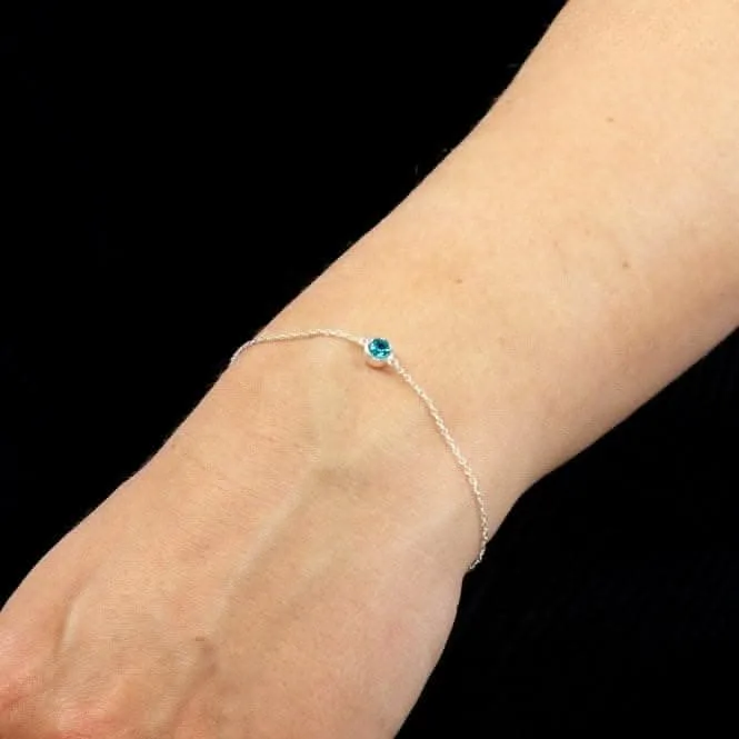 December Birthstone Bracelet with Swarovski Crystal B5295