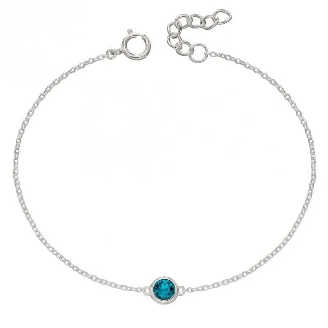 December Birthstone Bracelet with Swarovski Crystal B5295