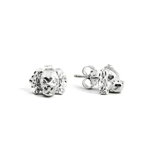 Dog Fever Sterling Silver Cavalier King Charles Spaniel Muzzle Earrings D