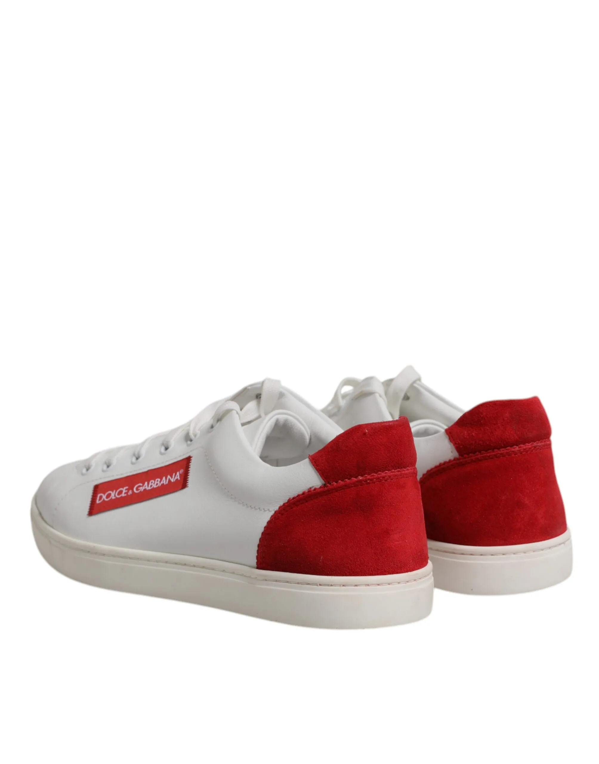 Dolce & Gabbana Suede Leather Low Top Sneakers Men's Shoes (Pre-Owned)