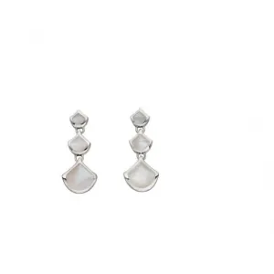 Elements Silver Mop Silver Drop Earrings E5513W