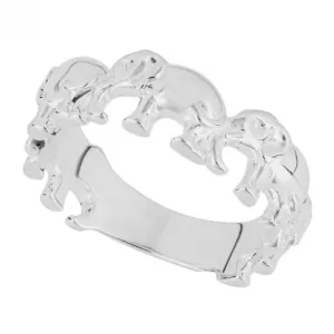 Elephant Band Ring R3826