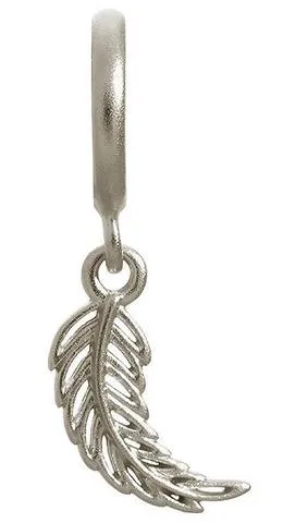 Endless Jewellery Sterling Silver Feather Charm D
