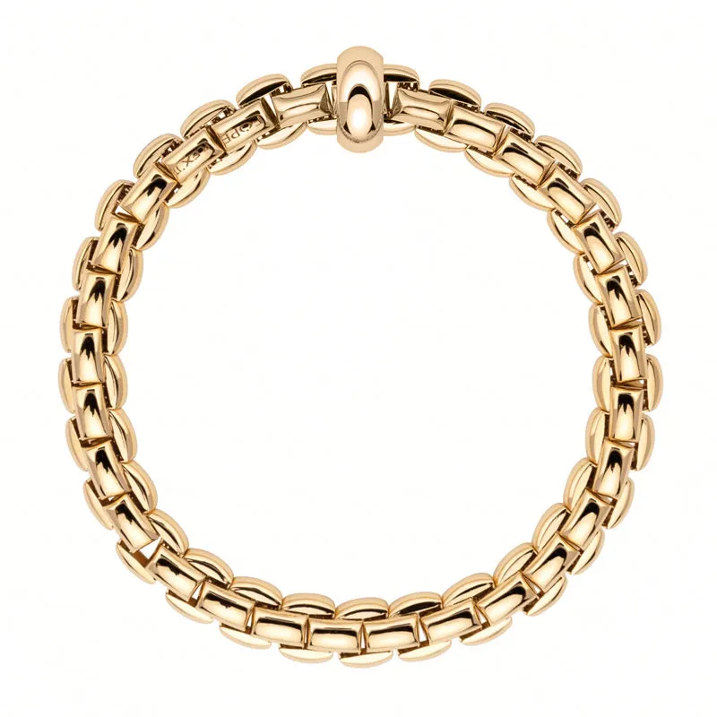 Fope Eka 18ct Yellow Gold Rondelle Bracelet