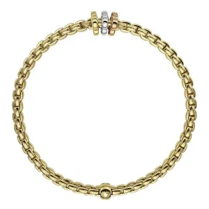 Fope Eka Tiny 18ct Yellow Gold Bracelet