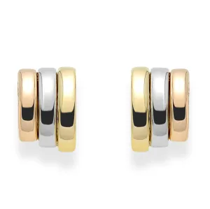 Fope Flex'It Prima 18ct Gold Stud Earrings