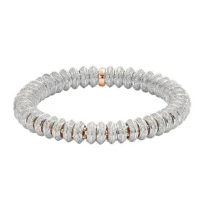 Fope Flex'it Solo 18ct Rose Gold 7.29ct Diamond Bracelet