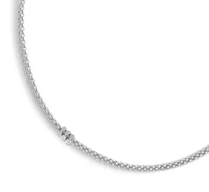 Fope Flex'It Solo 18ct White Gold 0.30ct Diamond Necklace