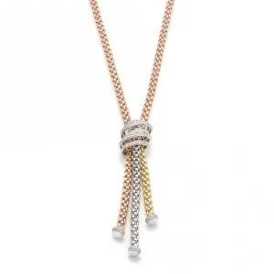 Fope MiaLuce 18ct Rose Gold 1.63ct Diamond Necklace