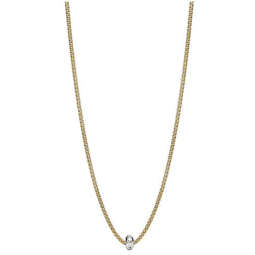 Fope Phylo 18ct Yellow Gold 0.08ct Diamond Necklace