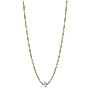 Fope Phylo 18ct Yellow Gold 0.08ct Diamond Necklace