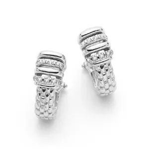 Fope Virginia 18ct White Gold Diamond Earrings