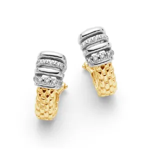Fope Virginia 18ct Yellow Gold Diamond Earrings