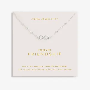 Forever Yours Forever Friendship Silver Plated Necklace 7487
