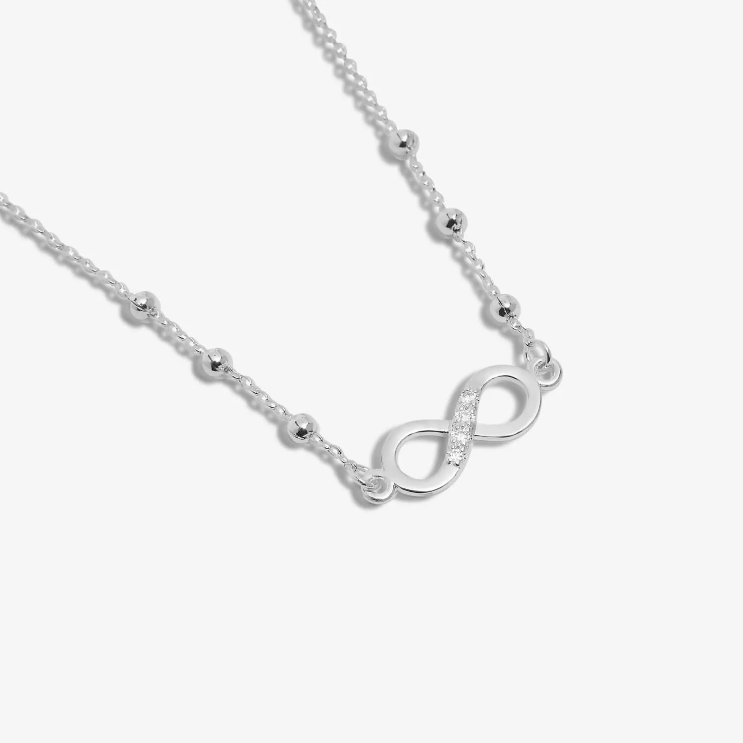 Forever Yours Forever Friendship Silver Plated Necklace 7487