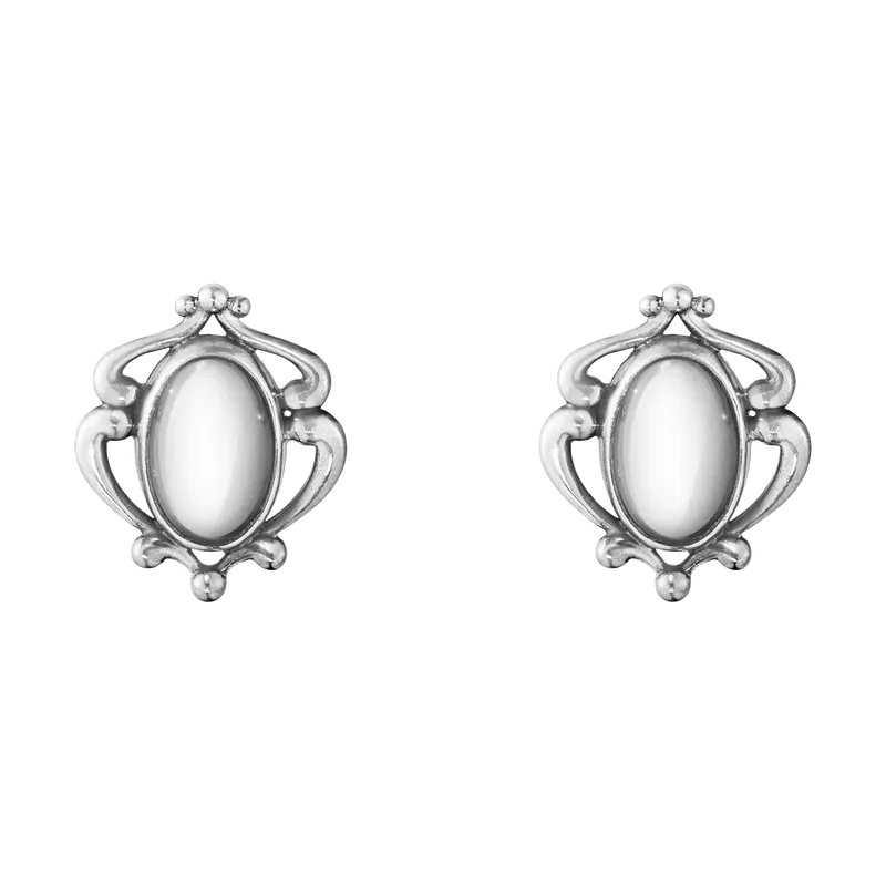 Georg Jensen 2019 Heritage Sterling Silver Earclips