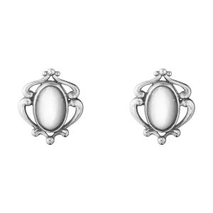 Georg Jensen 2019 Heritage Sterling Silver Earclips