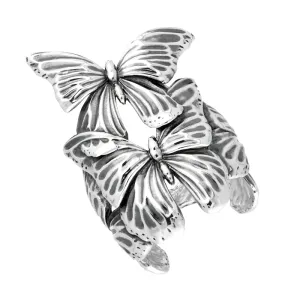 Georg Jensen Askill Sterling Silver Butterfly Ring