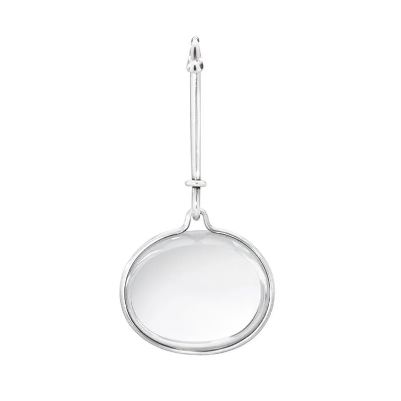 Georg Jensen Dew Drop Sterling Silver Rock Crystal Pendant