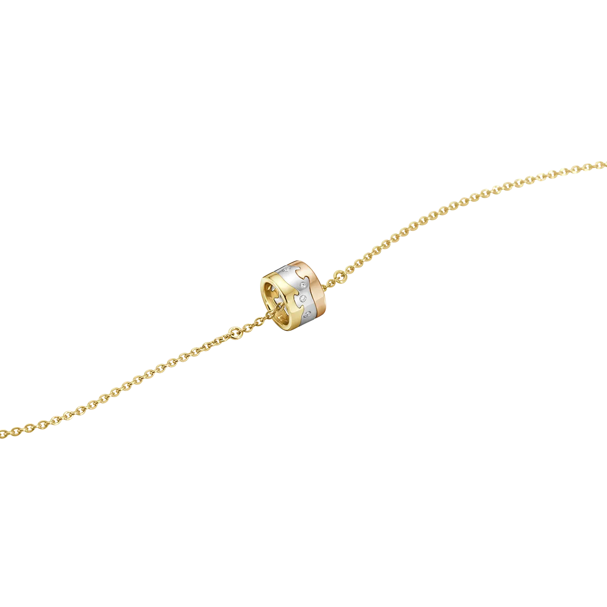 Georg Jensen Fusion 18ct Gold Diamond Bracelet D