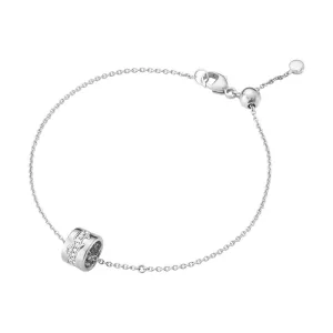 Georg Jensen Fusion 18ct White Gold Diamond Pave Bracelet D