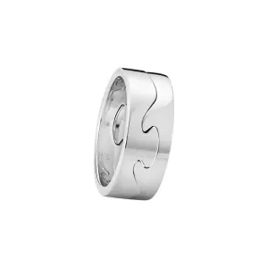 Georg Jensen Fusion 18ct White Gold Two Piece Ring